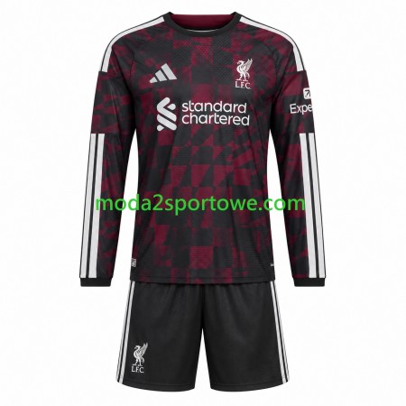 Koszulka Liverpool Dziecięcy Trzeci Stroje Piłkarskie 2026/27 Długi Rękaw